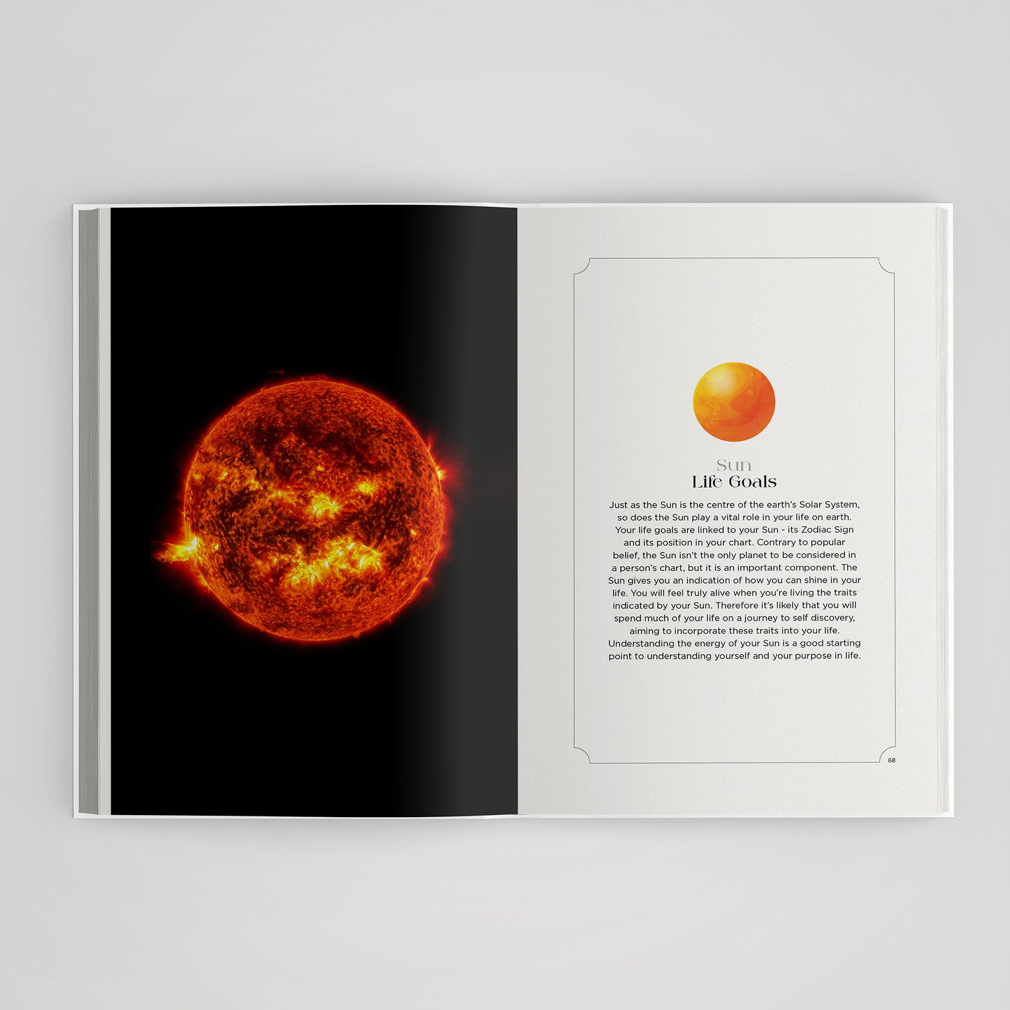 Custom Birth Chart & Astrology Reading – Personalised White Hardback Edition