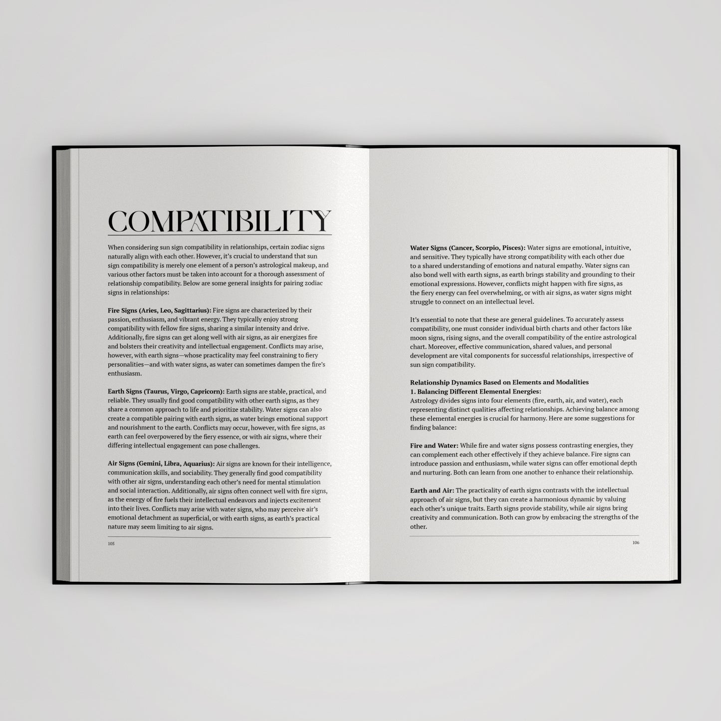 Birth Chart Custom Astrology Reading Personalised Hardback Book
