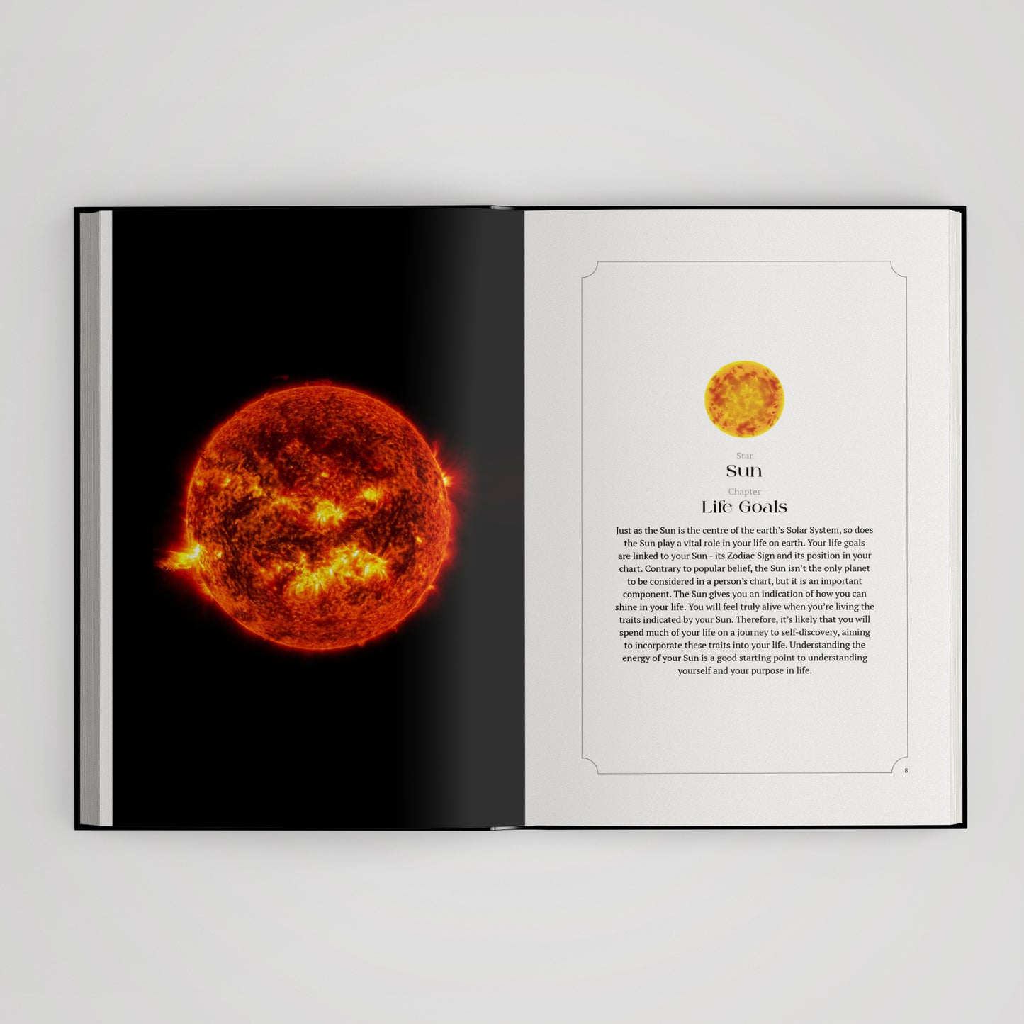 Birth Chart Custom Astrology Reading Personalised Hardback Book