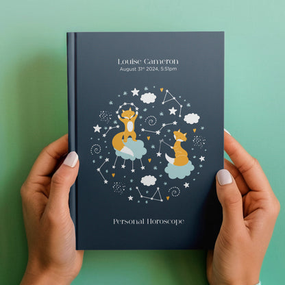 Custom Baby & Child Astrology Birth Chart Book – Unique Star Map and Horoscope Analysis