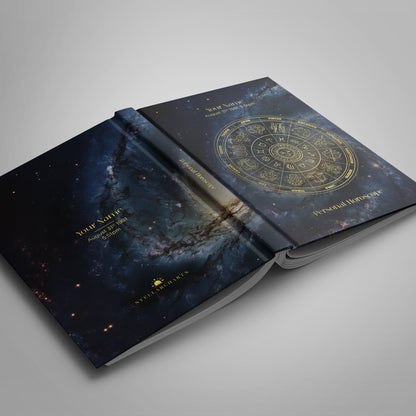 Personalised Birth Chart Book | Space Cover Astrology Gift
