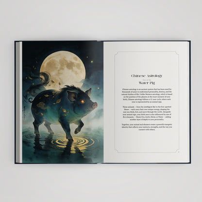 Personalised Birth Chart Book | Space Cover Astrology Gift