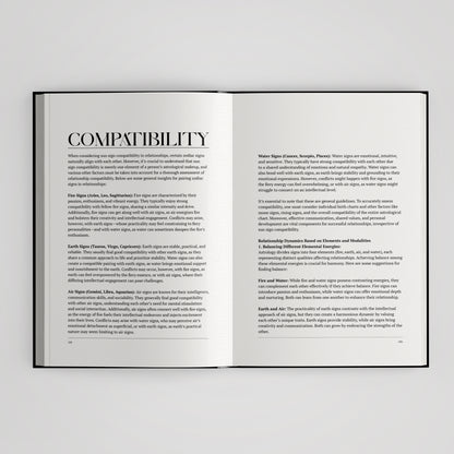Birth Chart Custom Astrology Reading Personalised Hardback Book
