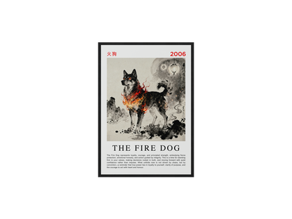 Personalised Chinese Zodiac Poster | Custom Chinese Astrology Print