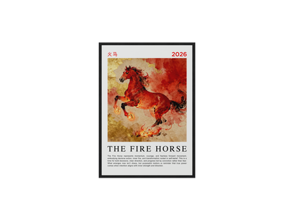 Personalised Chinese Zodiac Poster | Custom Chinese Astrology Print
