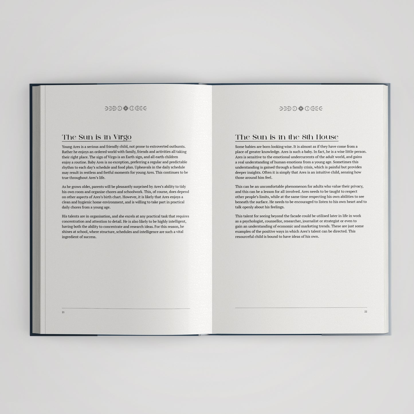 Custom Baby & Child Astrology Birth Chart Book – Unique Star Map and Horoscope Analysis