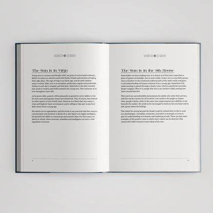 Custom Baby & Child Astrology Birth Chart Book – Unique Star Map and Horoscope Analysis
