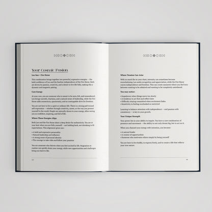 Personalised Birth Chart Book | Sun, Moon, Rising Cover Astrology Gift