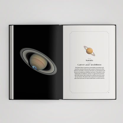 Birth Chart Custom Astrology Reading Personalised Hardback Book