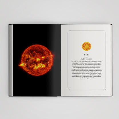Birth Chart Custom Astrology Reading Personalised Hardback Book